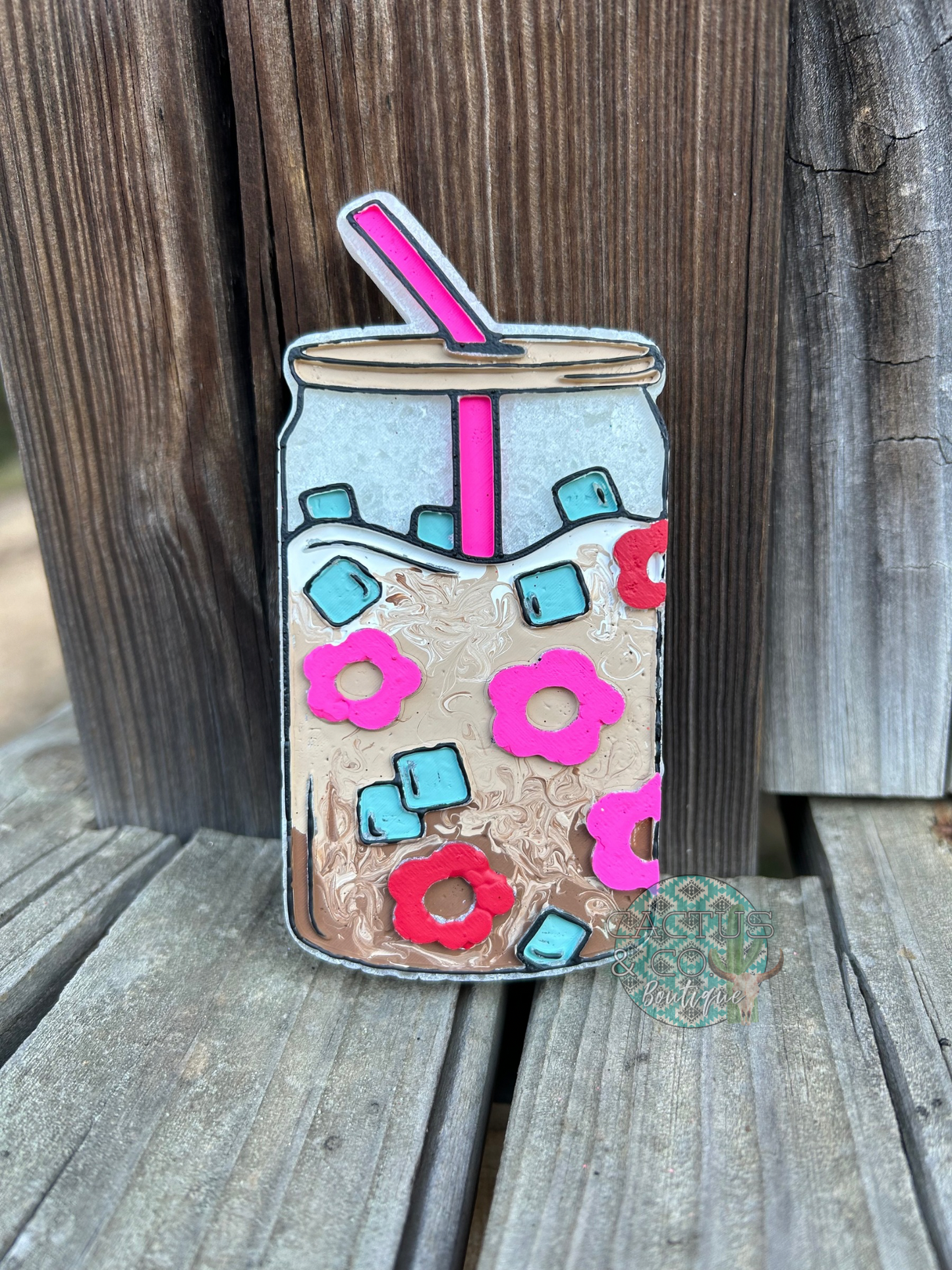 Floral Coffee freshie