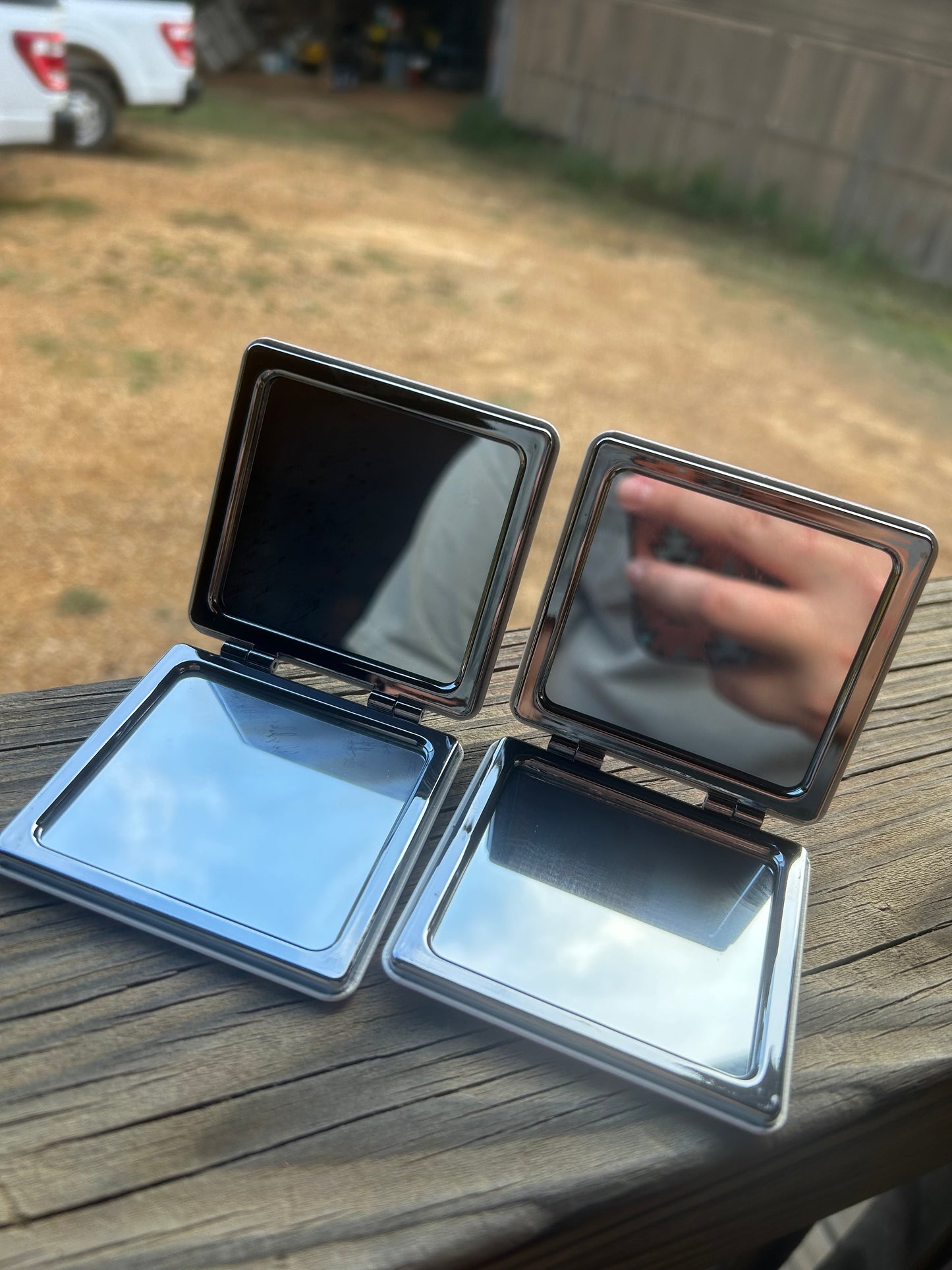 Western Travel Mirror