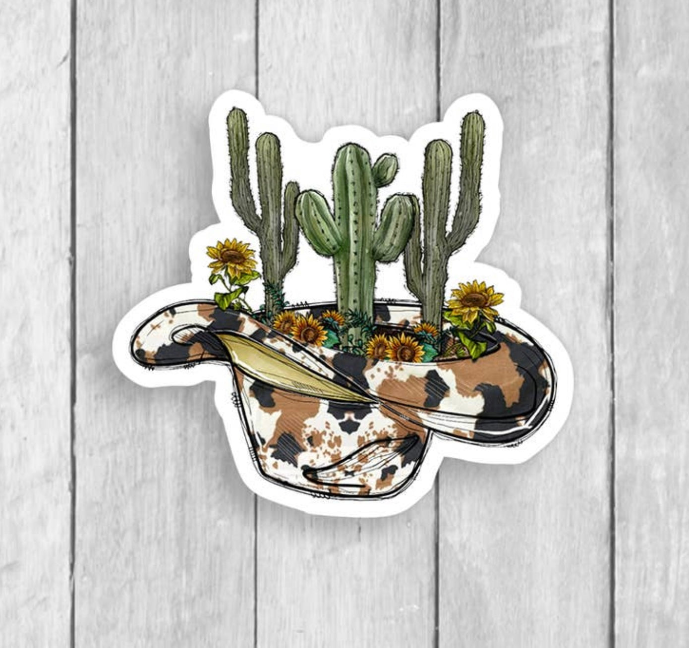 Western Vinyl Sticker