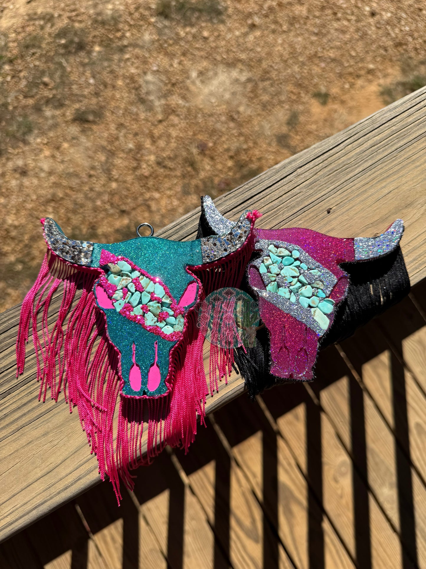 Western Geode Bull Skull