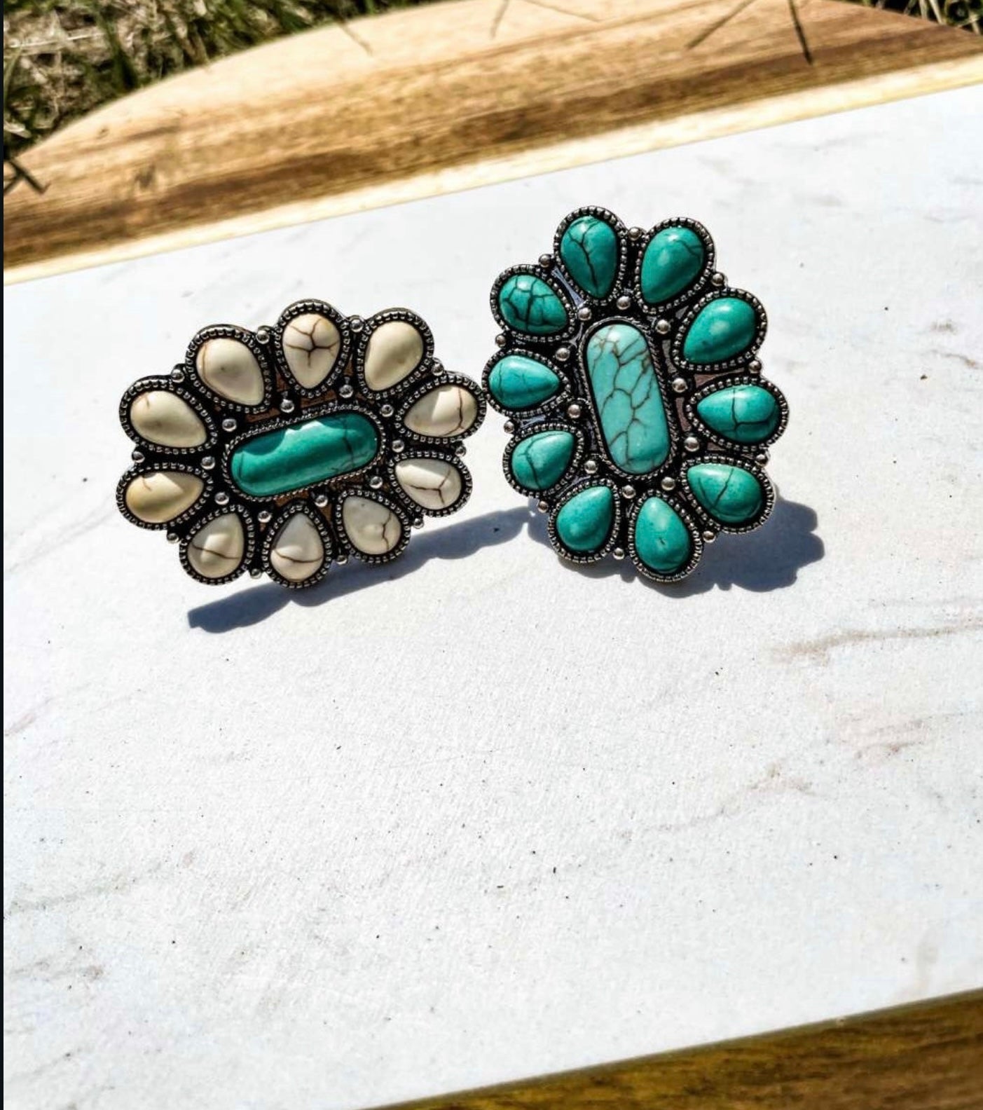 Flower Cuff Ring