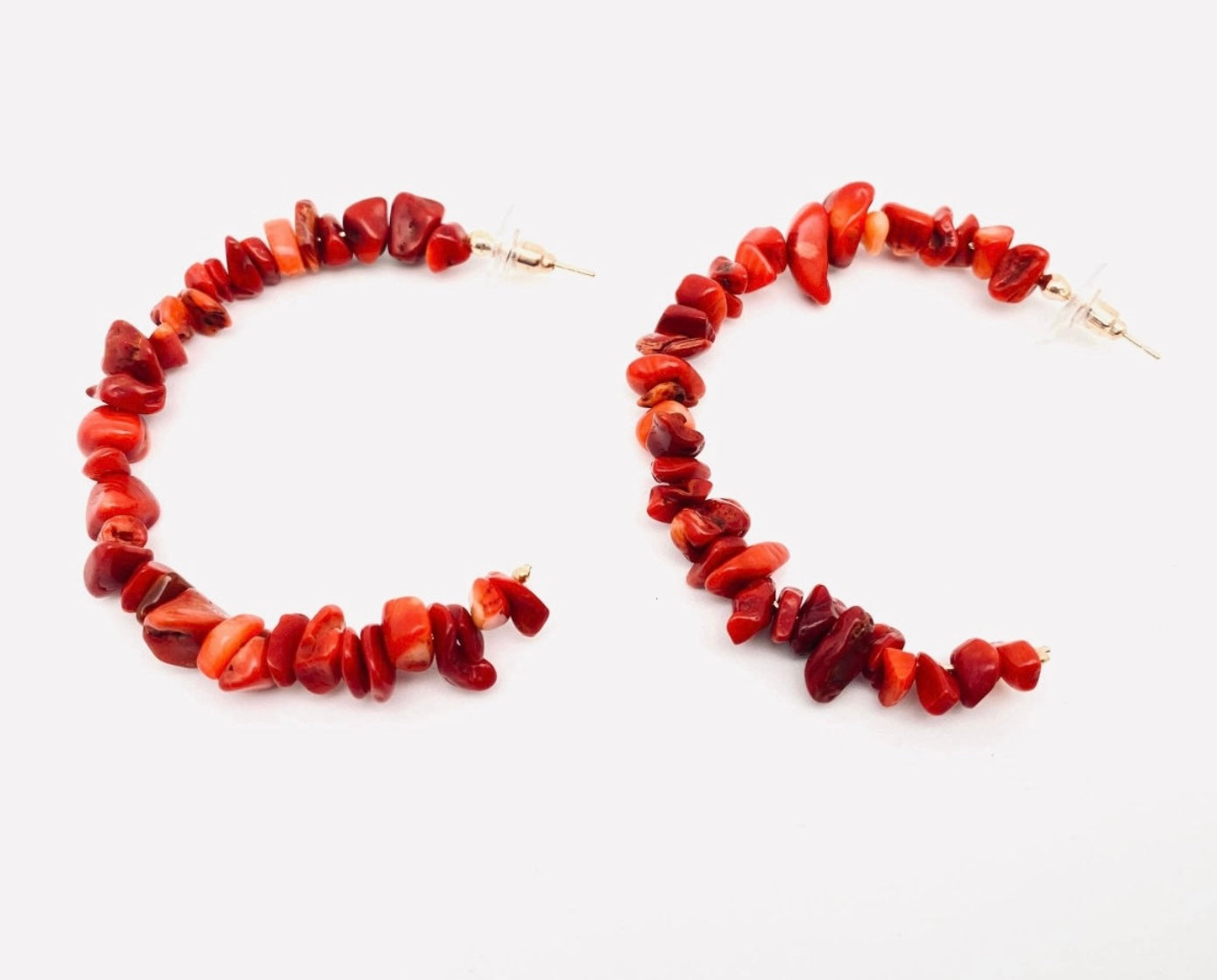 Gravel Beaded Earrings