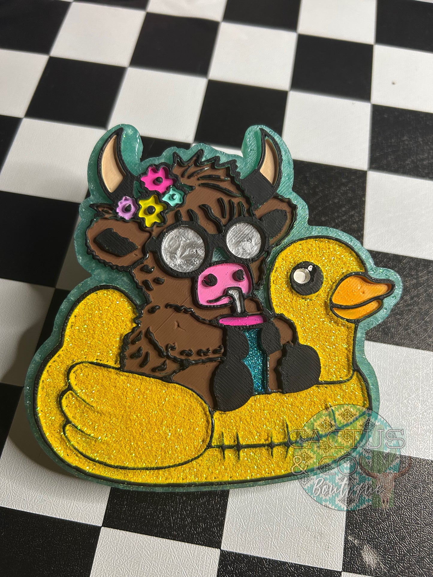 Cow Floaty Freshie