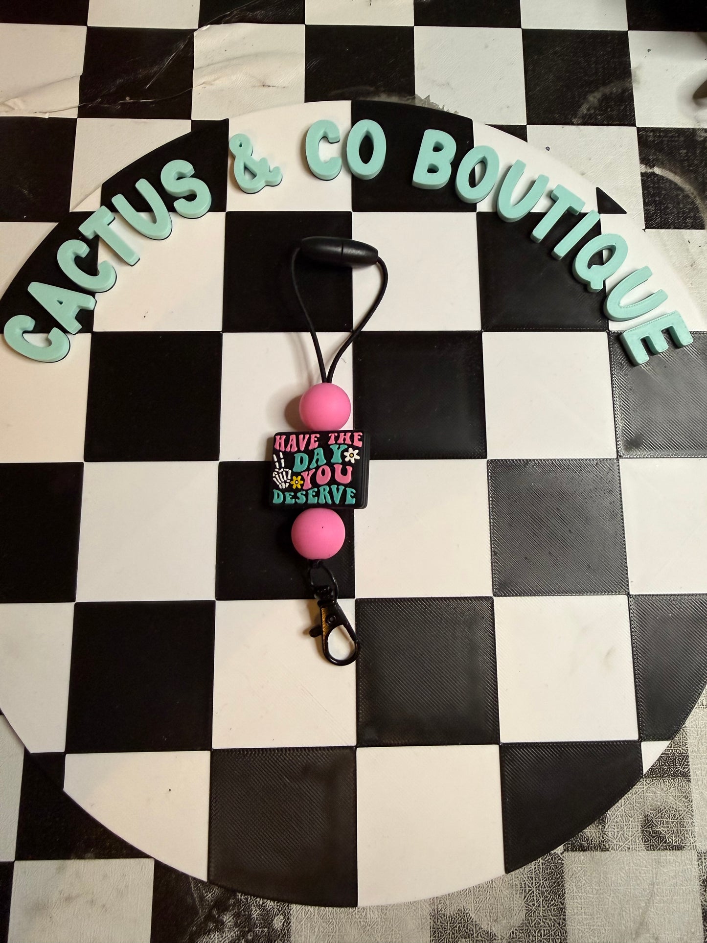 have the day you deserve freshie hanger