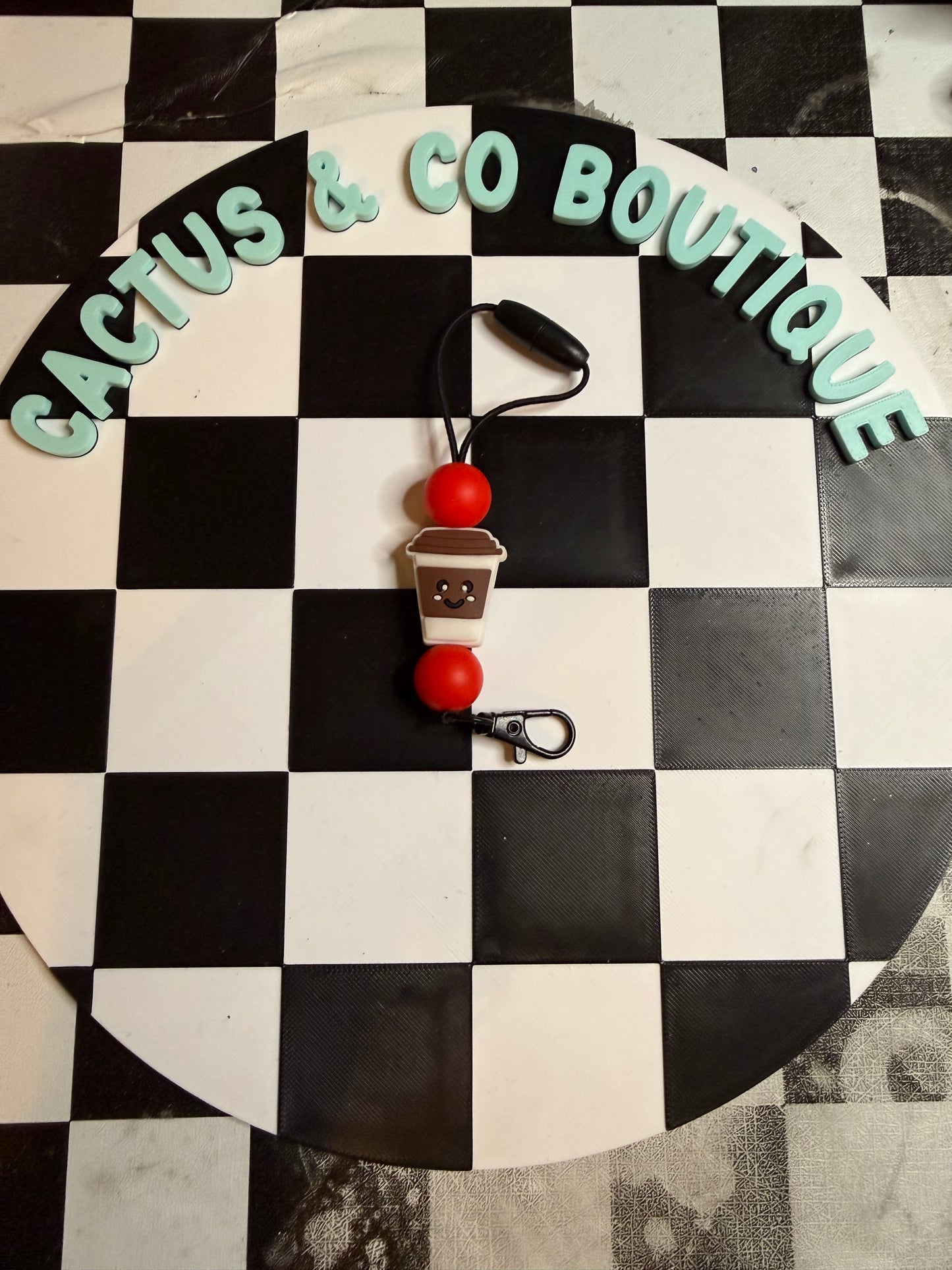 Coffee freshie hanger