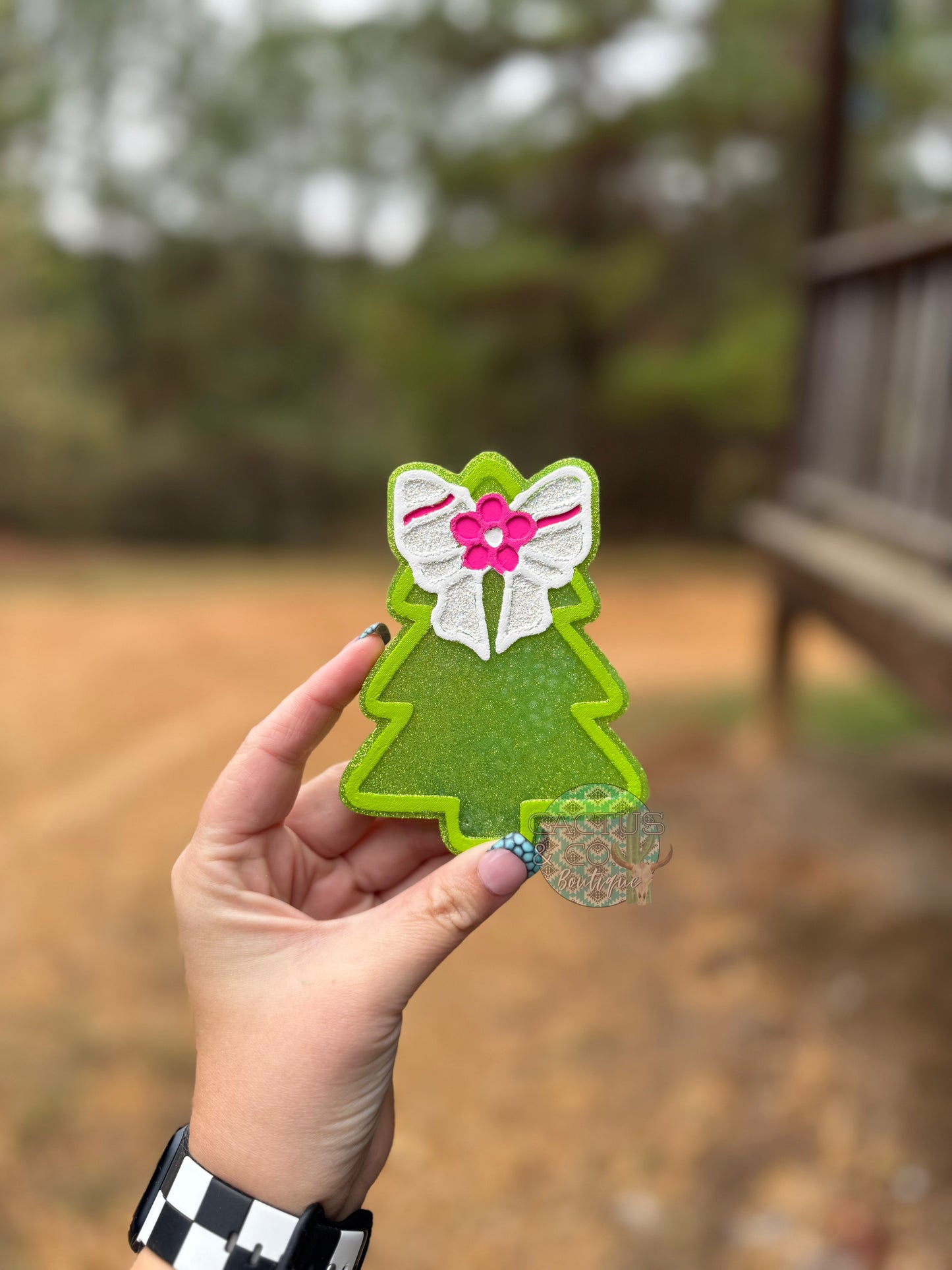 Christmas Tree with Bow