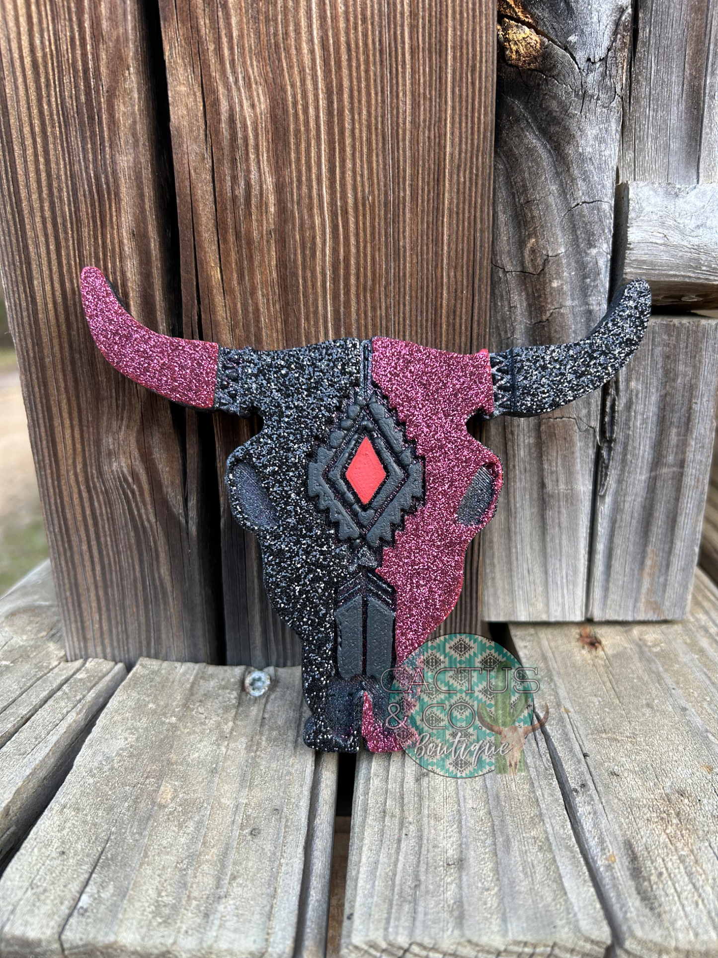 Boujee Bull Skull Freshie