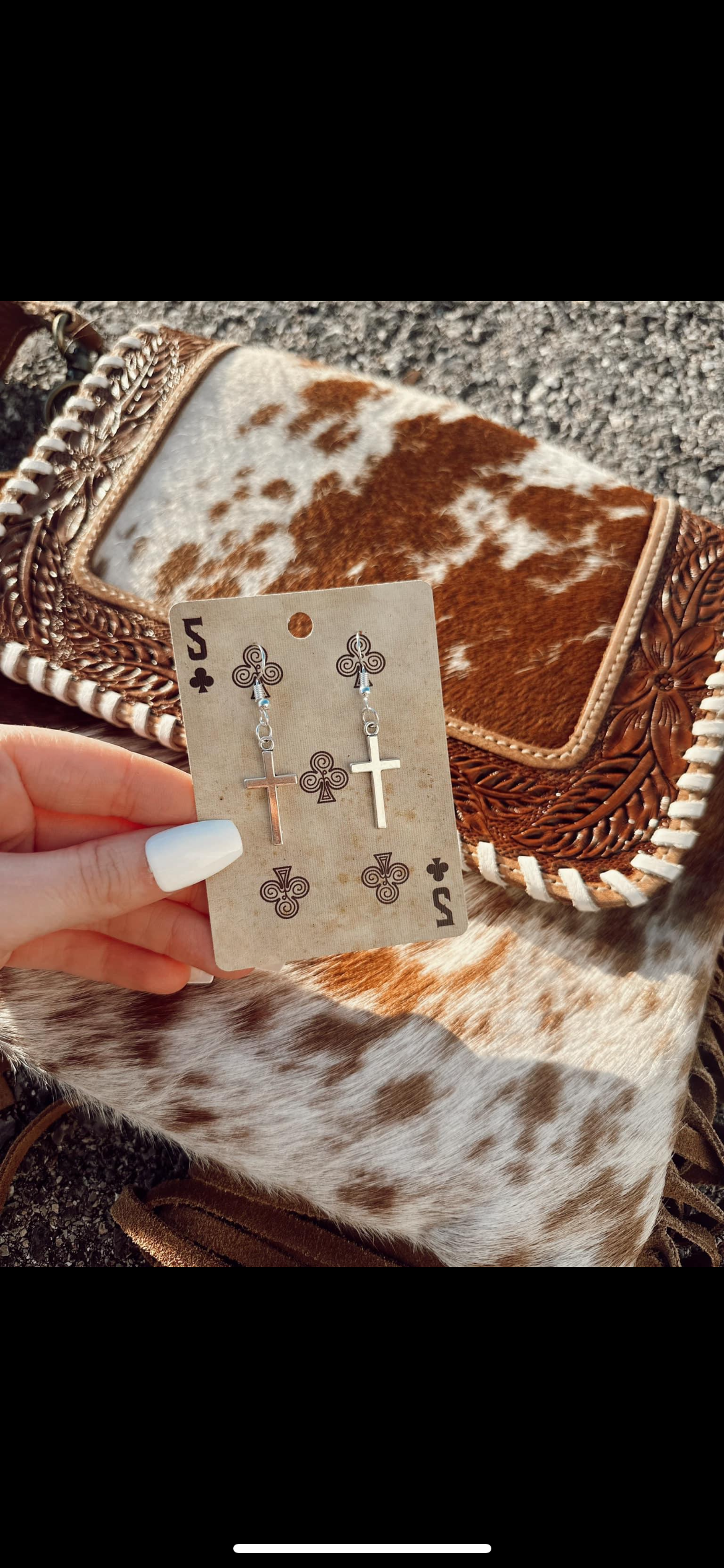 Cross Earrings