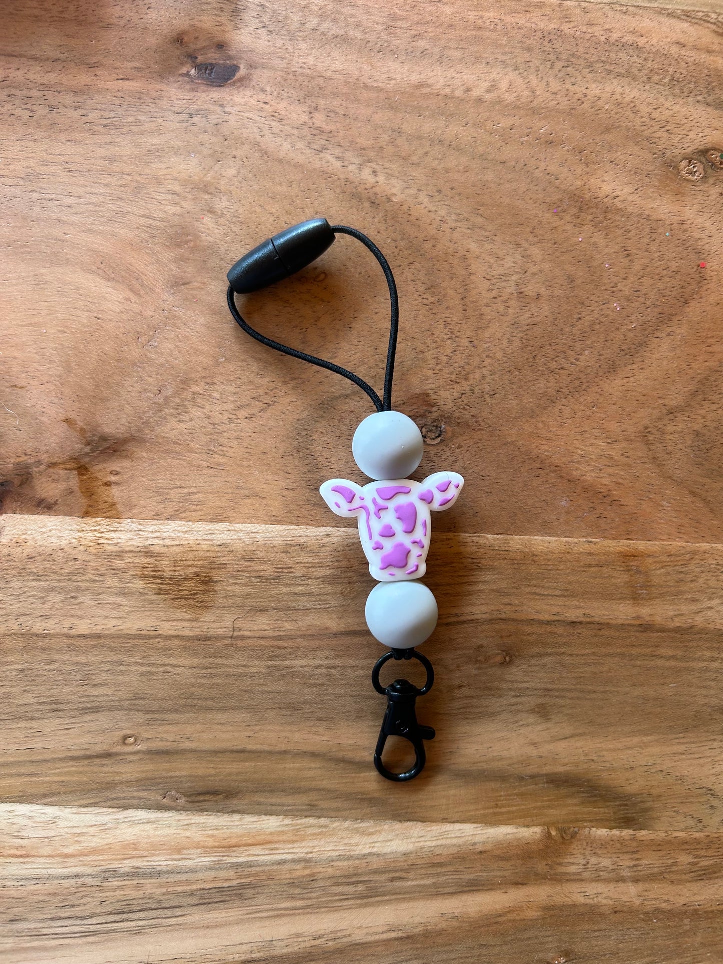 Purple cow freshie hanger
