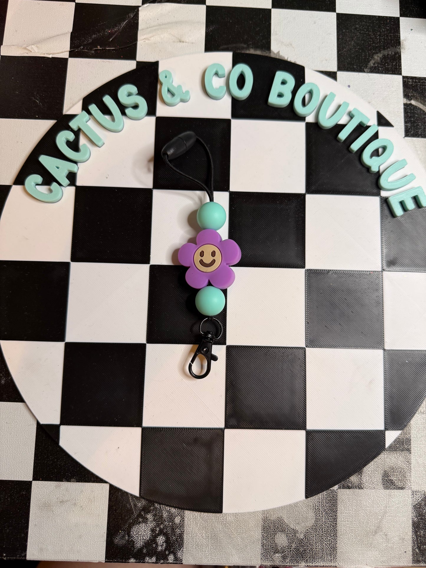 floral freshie hanger