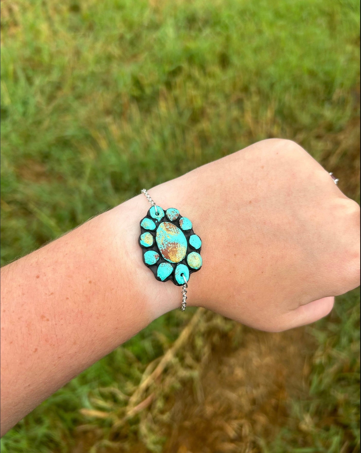 Squash Blossom Bracelet