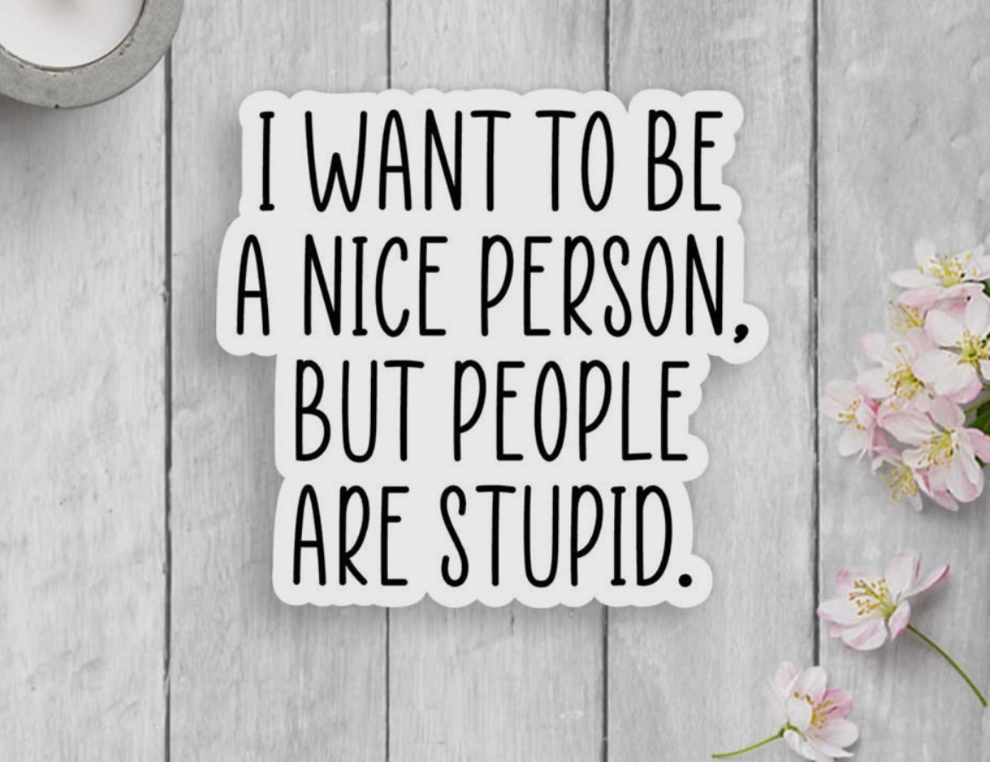 People Vinyl Sticker