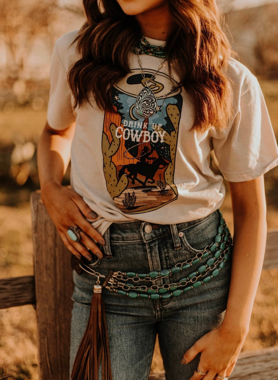 Cowboy Beer Tee