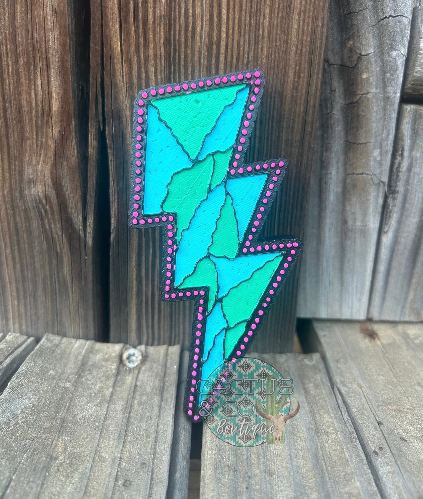 Marble Lightning Bolt Freshie