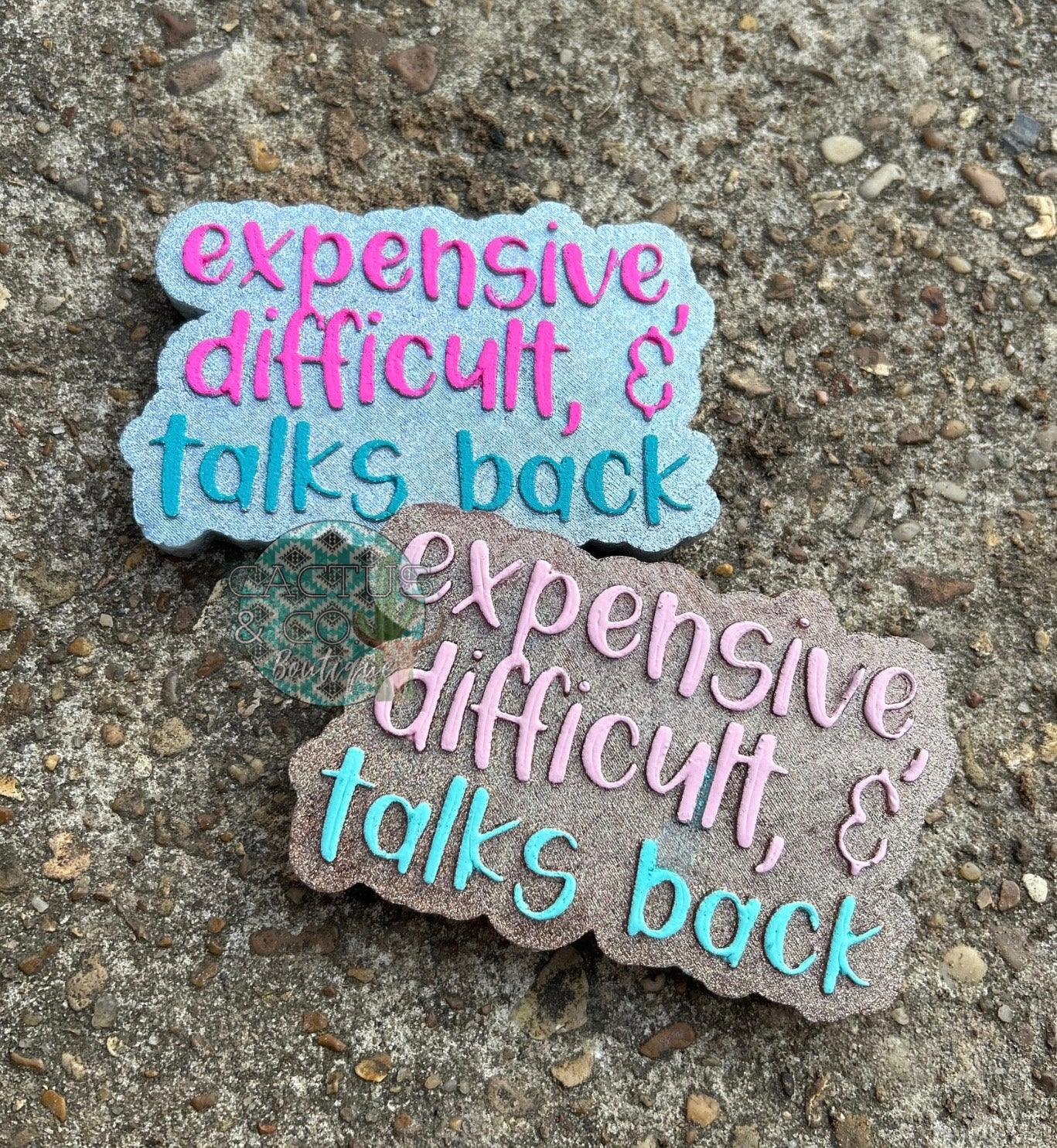 Expensive, Difficult, & Talks Back Freshie