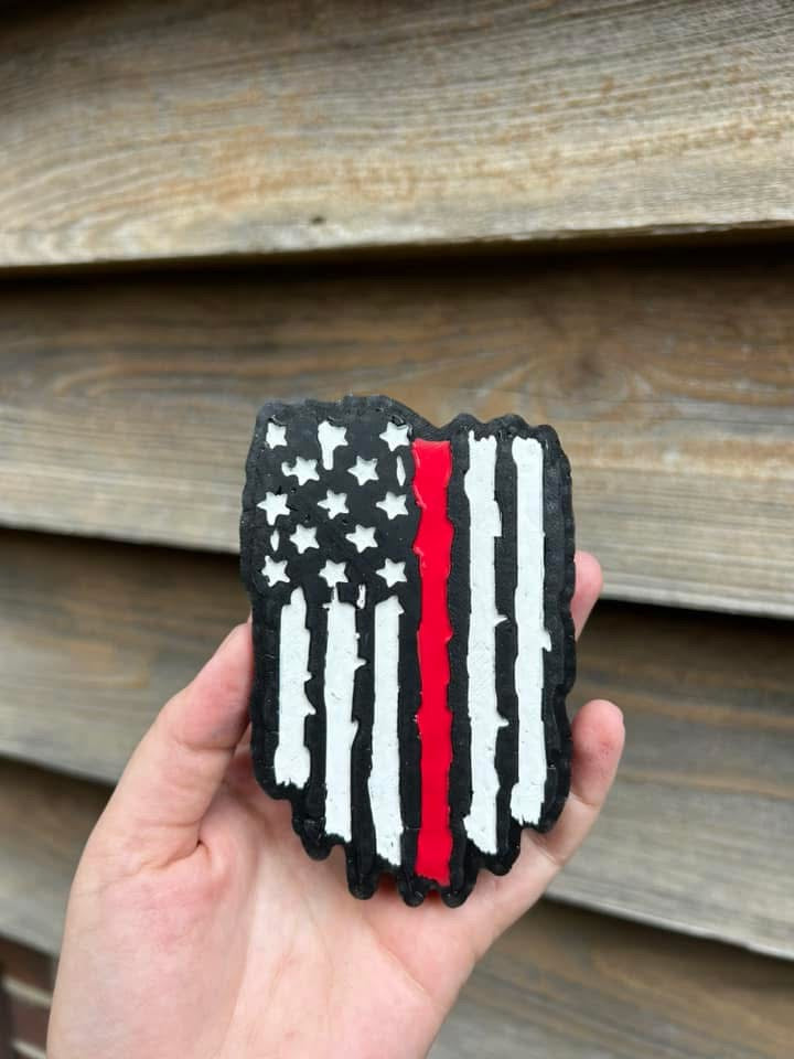 Distressed Flag Freshie