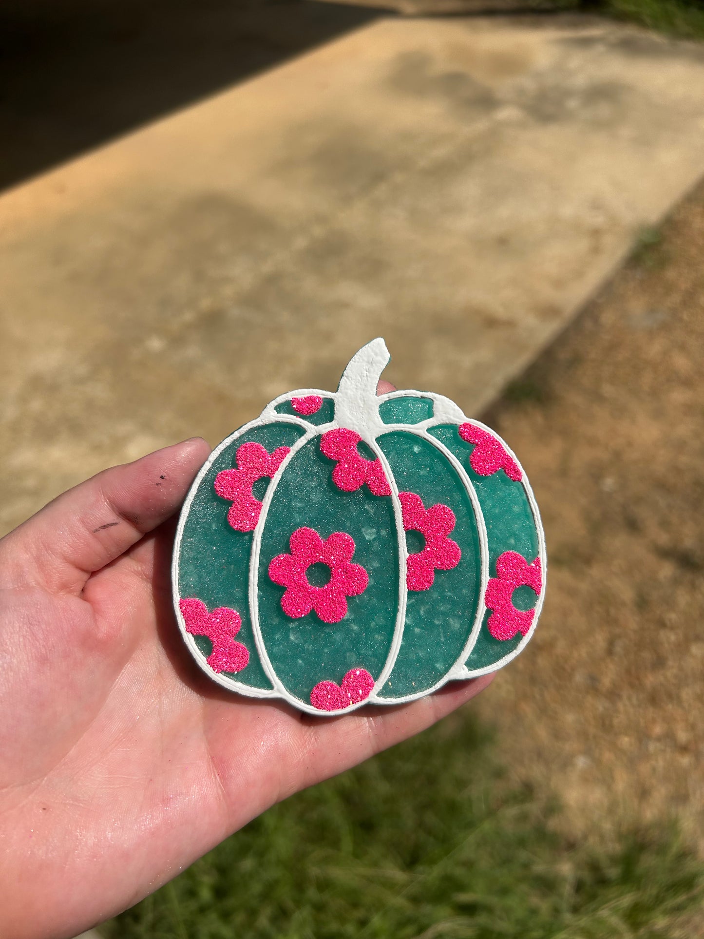 Floral Pumpkin Freshie