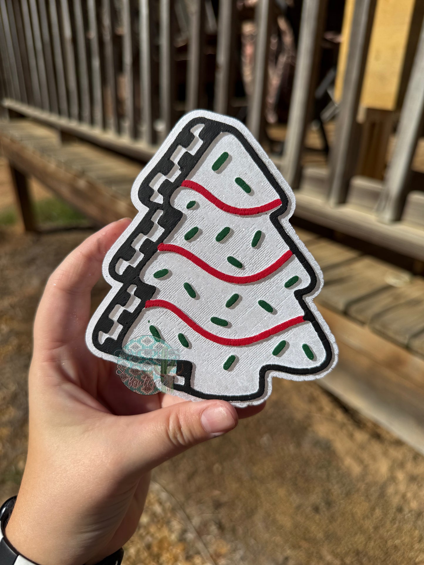 Checkered Snack Cake