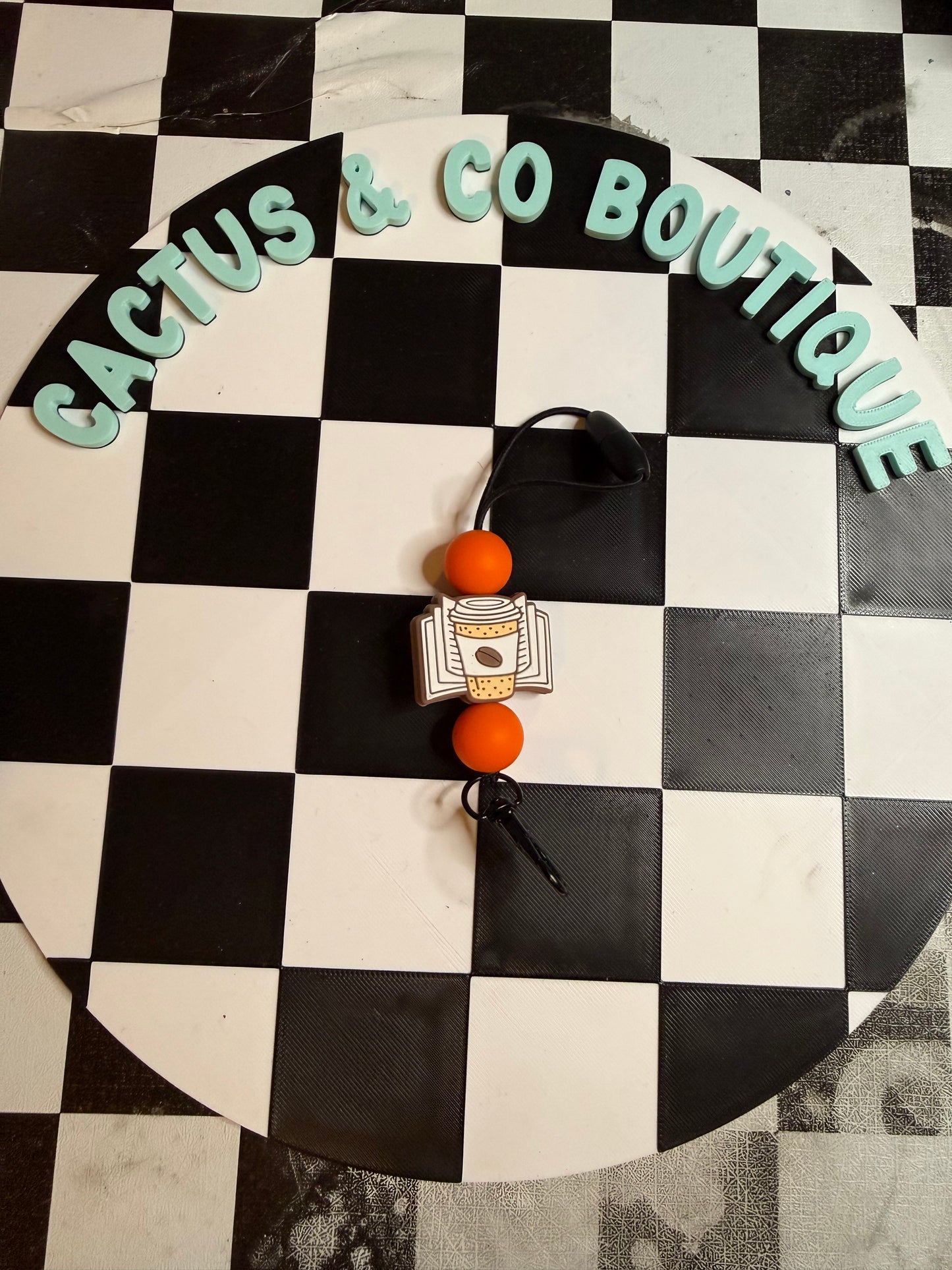 coffee books freshie hanger