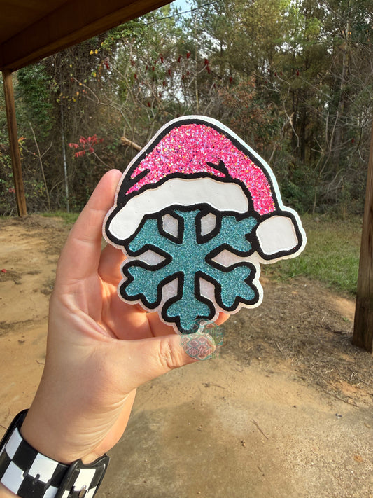 Santa Hat Snowflake