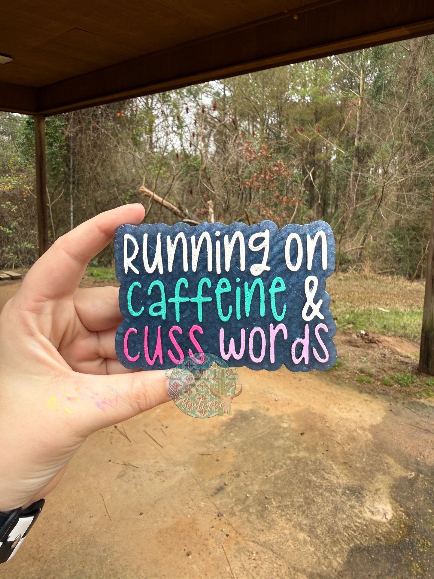 Running on caffeine & cuss words
