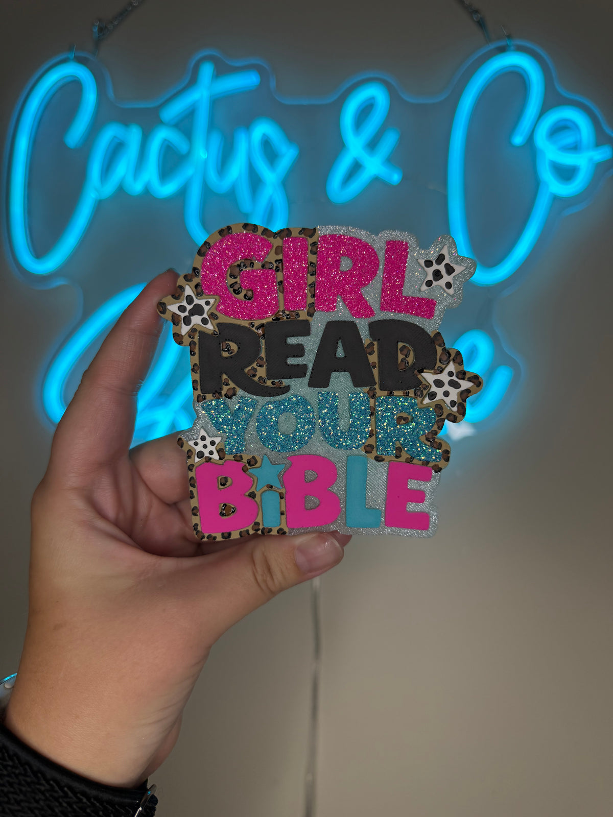 Girl Read Your Bible Freshie