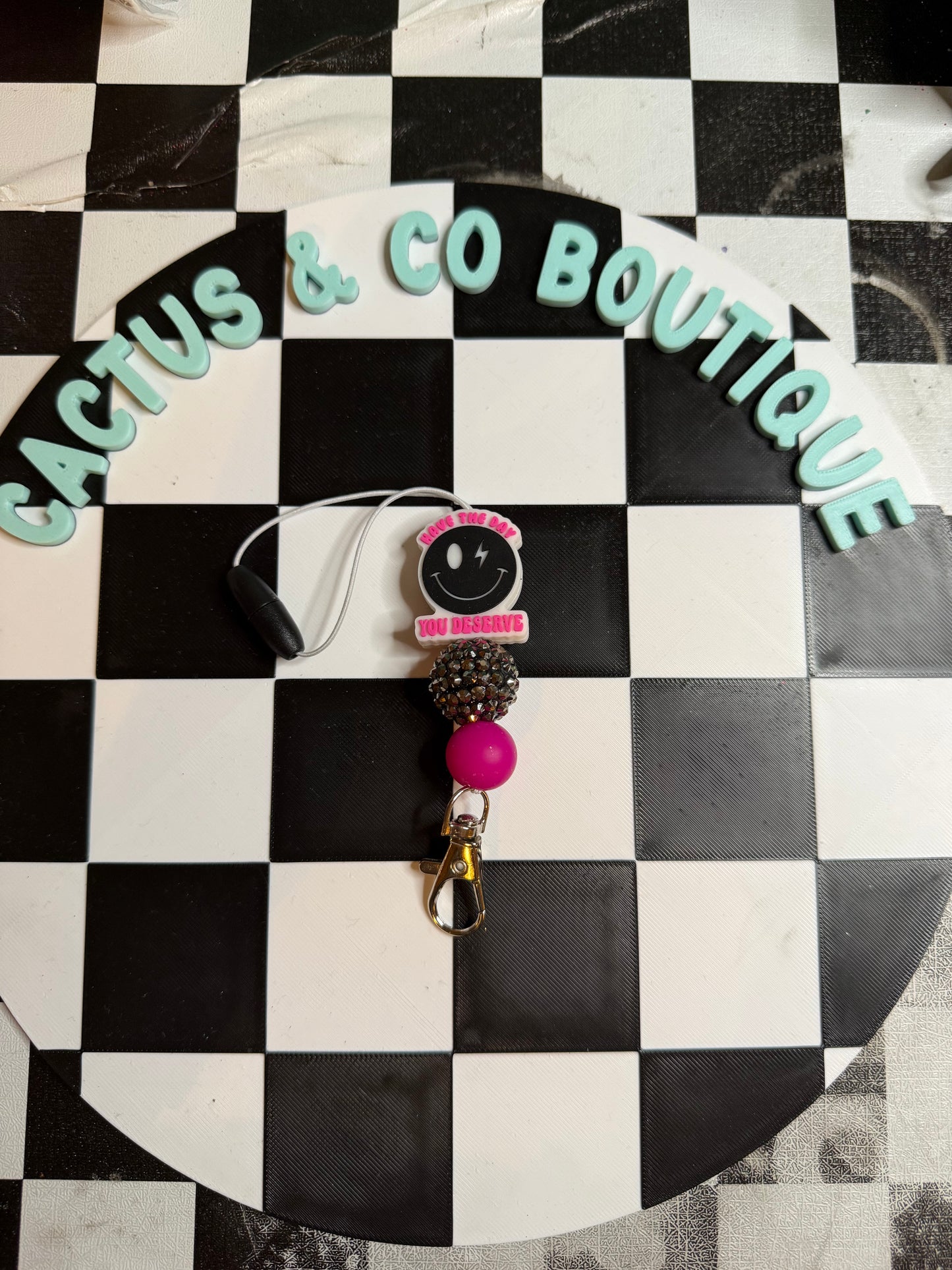 have the day you deserve freshie hanger