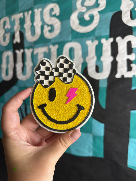 Checkered Smiley Freshie