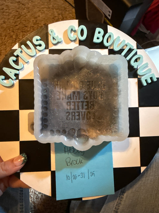 fringed saddle/lavender layne