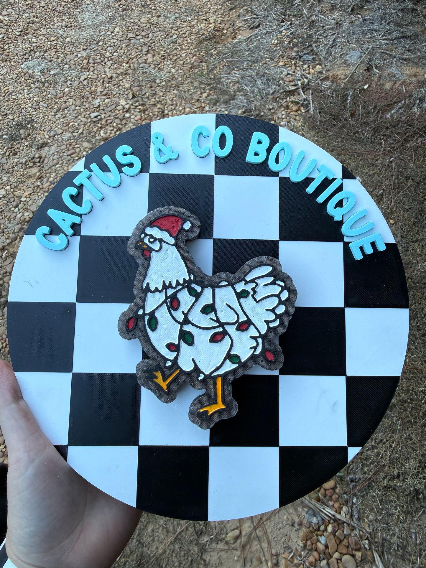 Christmas chicken freshie