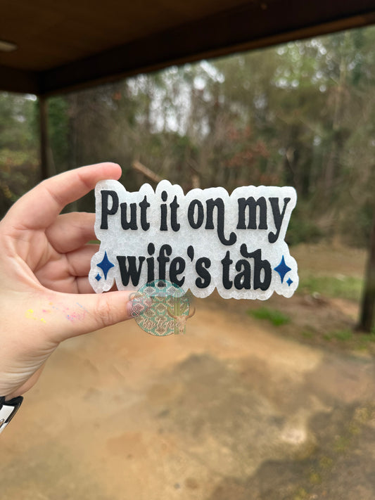 Put it on my wifes Tab Freshie