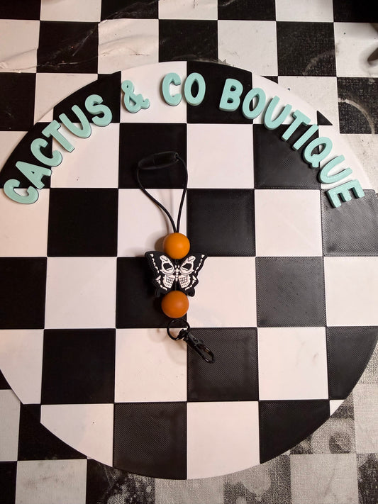 butterfly skeleton freshie hanger