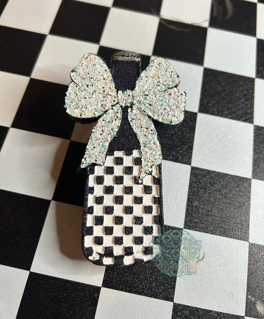 checkered bottle - ranchers wife