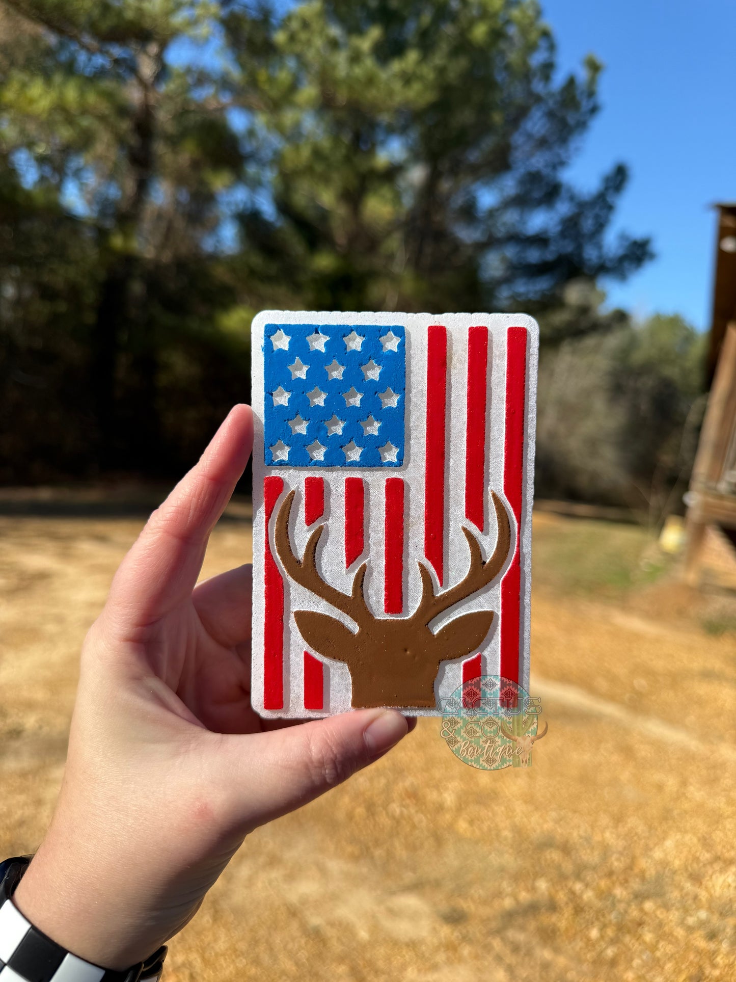 American Flag Deer