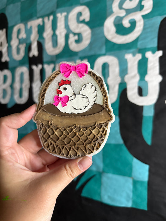 Hen Basket Freshie