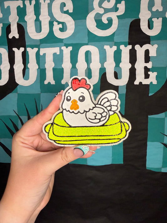 Rooster Butter Dish