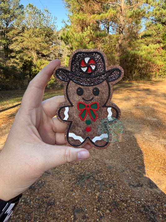 Cowboy Gingerbread Man