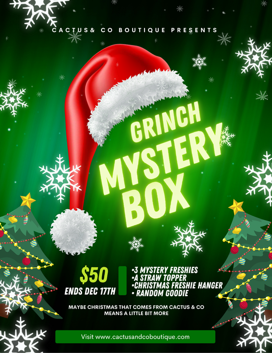 Grinch Mystery Freshie Box