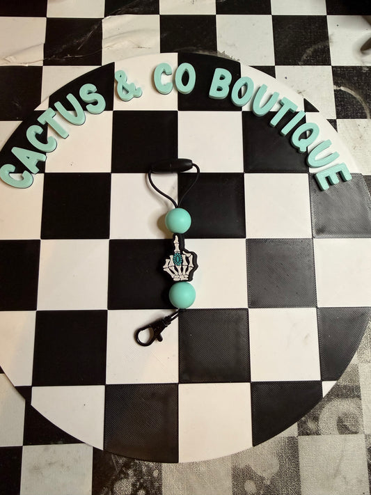 skeleton finger freshie hanger