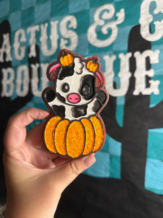 Pumpkin Cow Freshie