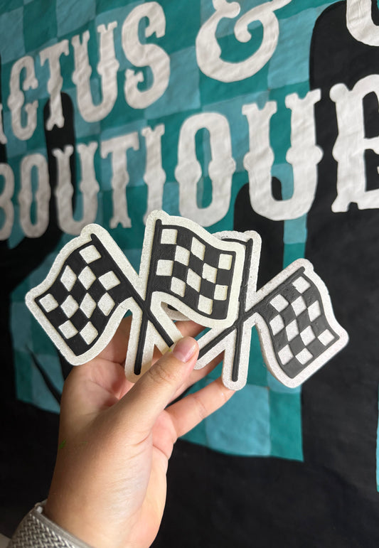 Checkered Flag Freshie