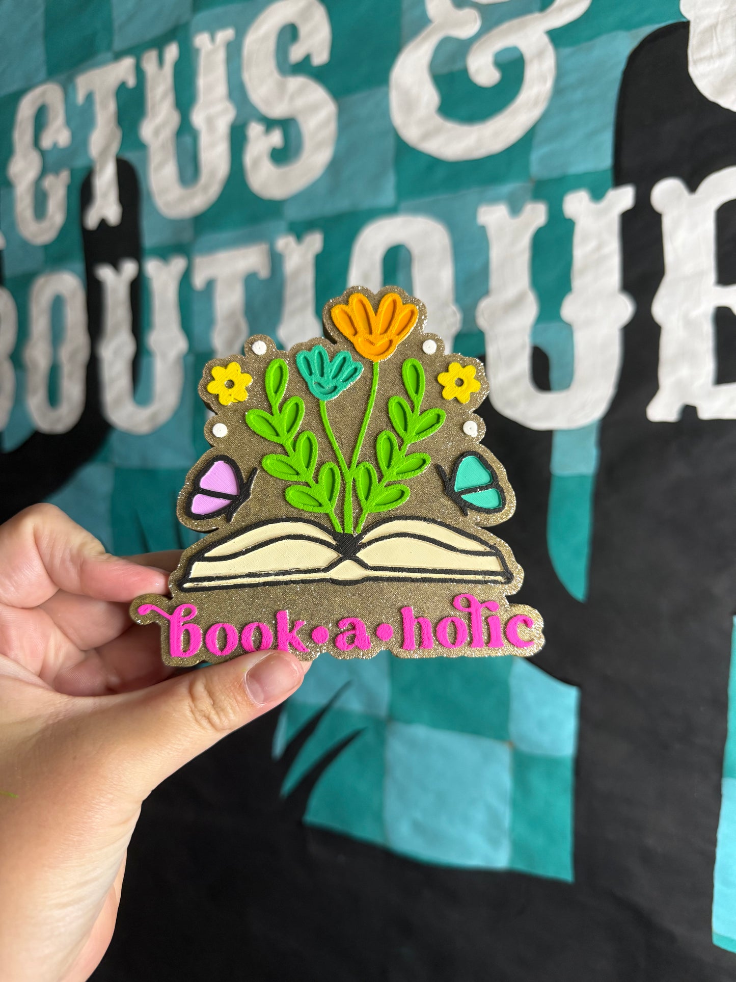 Bookaholic Freshie
