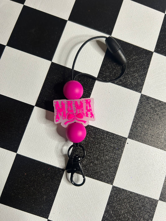 Hot Pink mama freshie hanger
