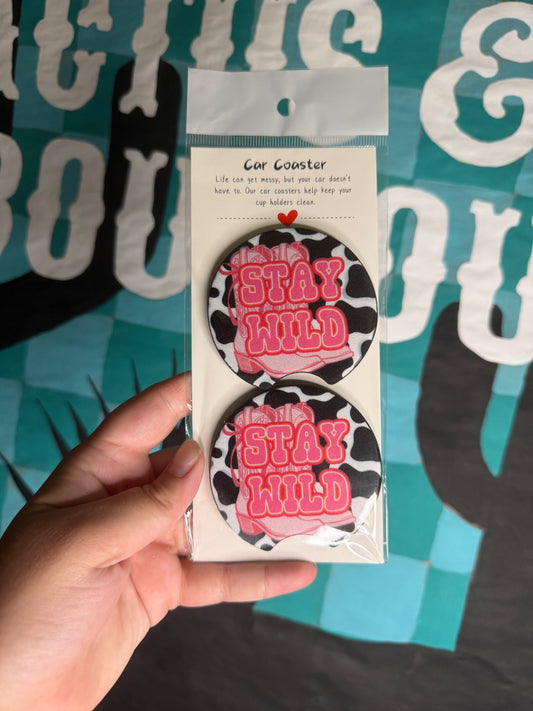 Stay Wild Coasters