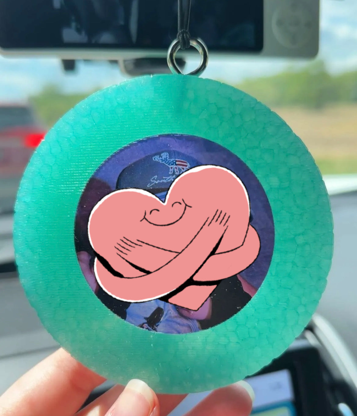 Custom Round Freshie