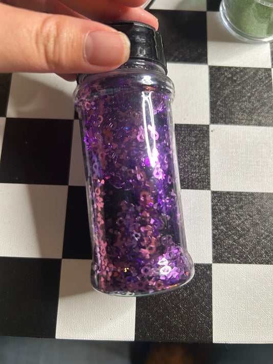 purple breast cancer shapes - gge