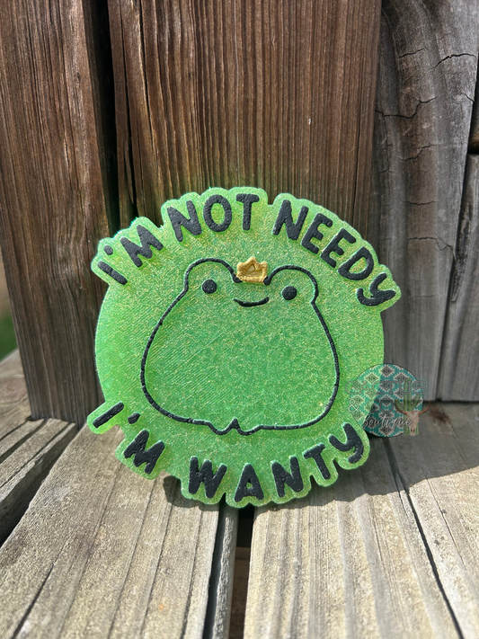 needy not wanty - fancy dont let me down